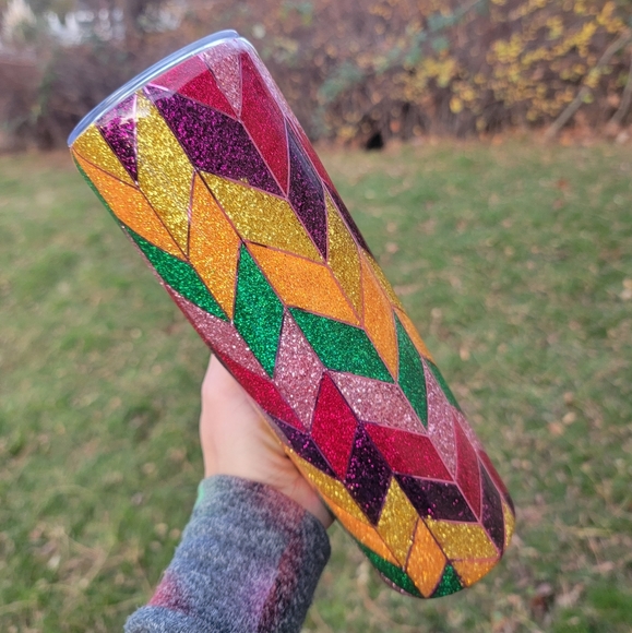 🆕️Custom, 30oz Straight, Tangram Tumbler! PERFECT GIFT 🎁 - Picture 2 of 12